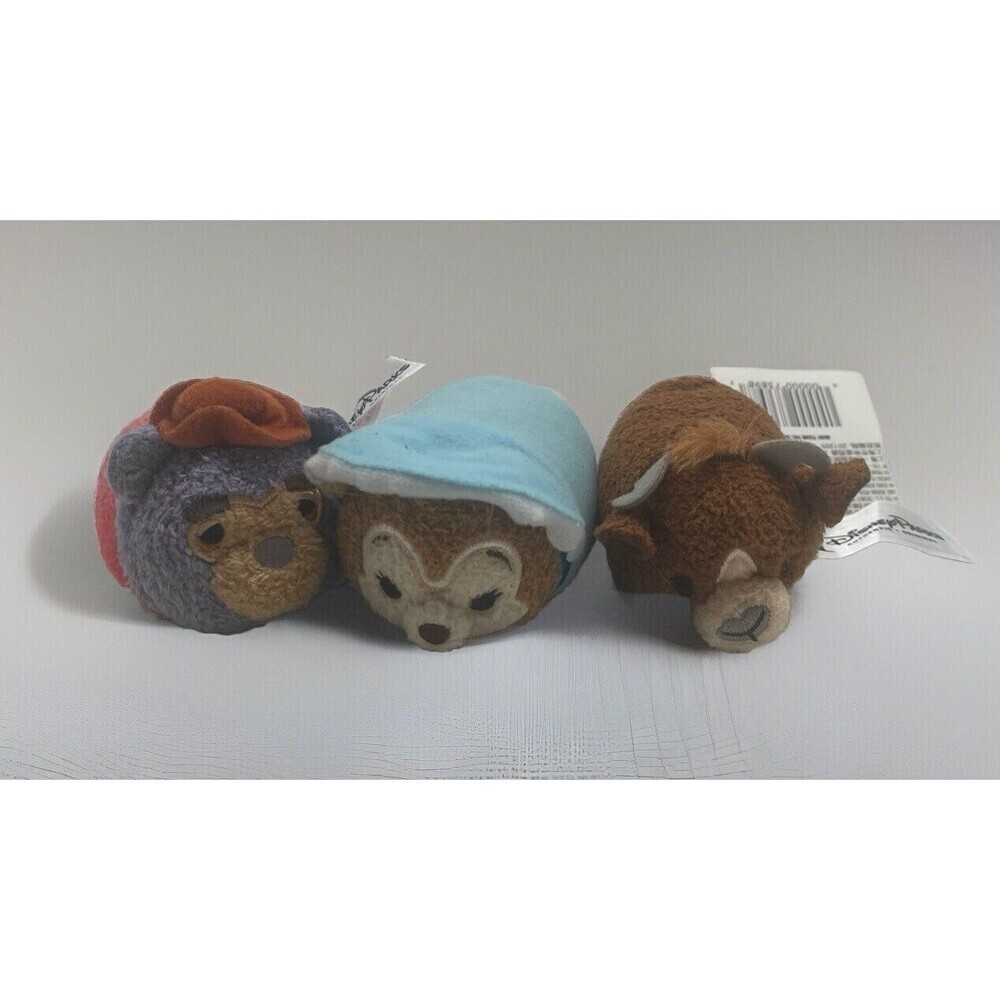 Disney Parks Frontierland Country Bear Jamboree Goat Tsum Tsum Plush Set Of 3